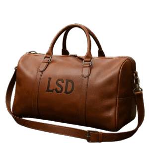 Premium Brown Leather Travel Bag for Sale in Washington