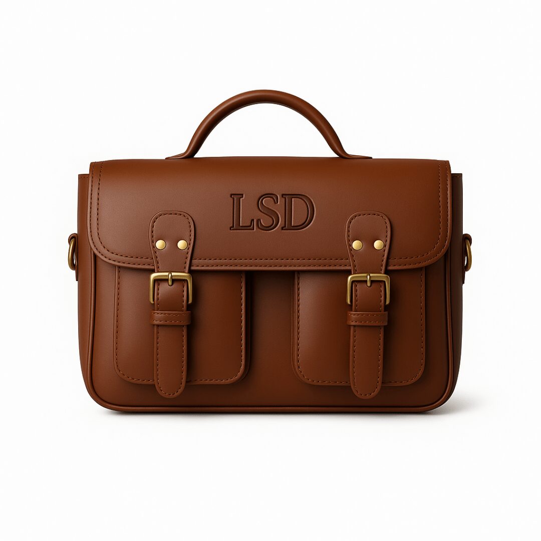 Full Grain Leather Briefcase USA