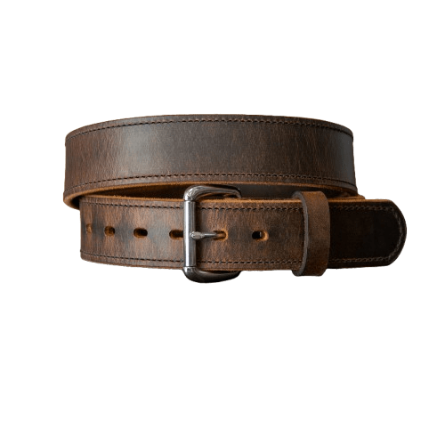 Genuine leather belt for men in premium handmade quality in USA
