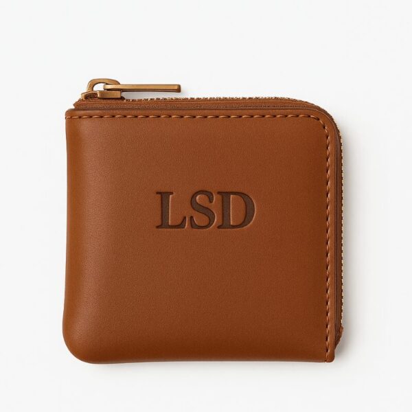 Slim Leather Wallet with Coin pocket, order online