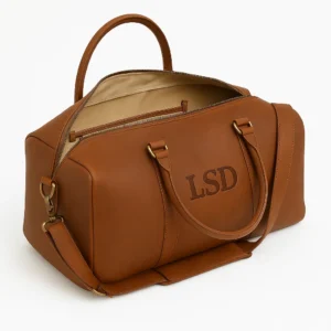 Buy Leather Vintage Duffle Travel Bag New York