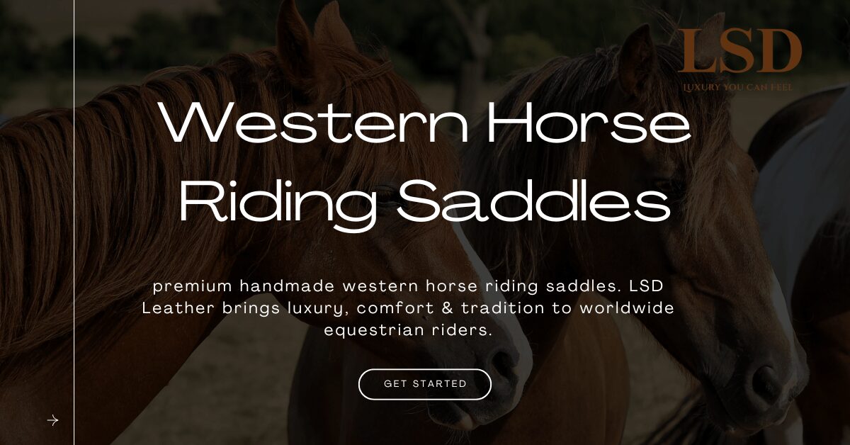 Western Horse Riding Saddles Handmade Western Horse Riding Saddles